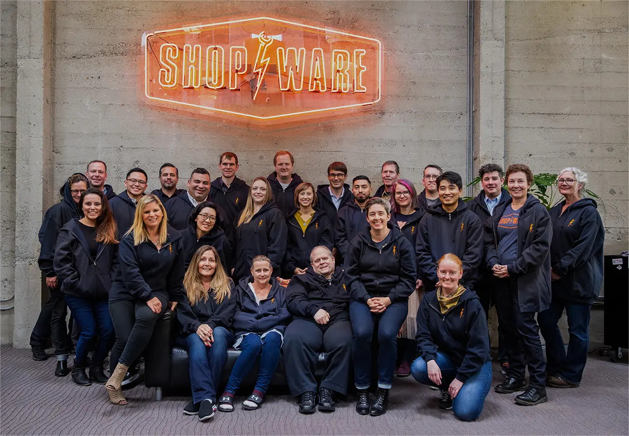 Shop-Ware shop management software staff photo; the people behind the car repair program